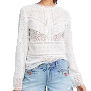 James Coviello Burnham Lace Top